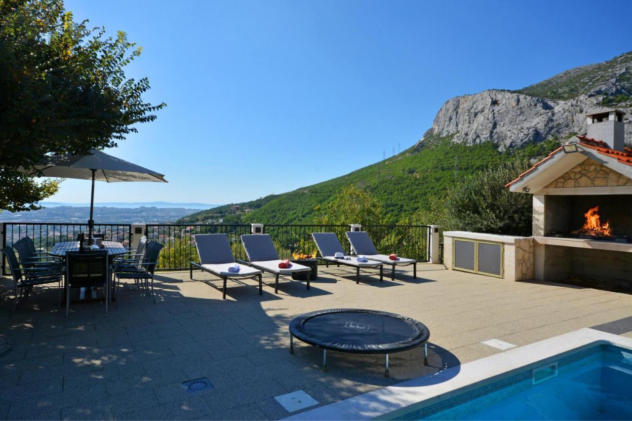 Villa Anteana With View And Pool Of 60M2 Solin Extérieur photo